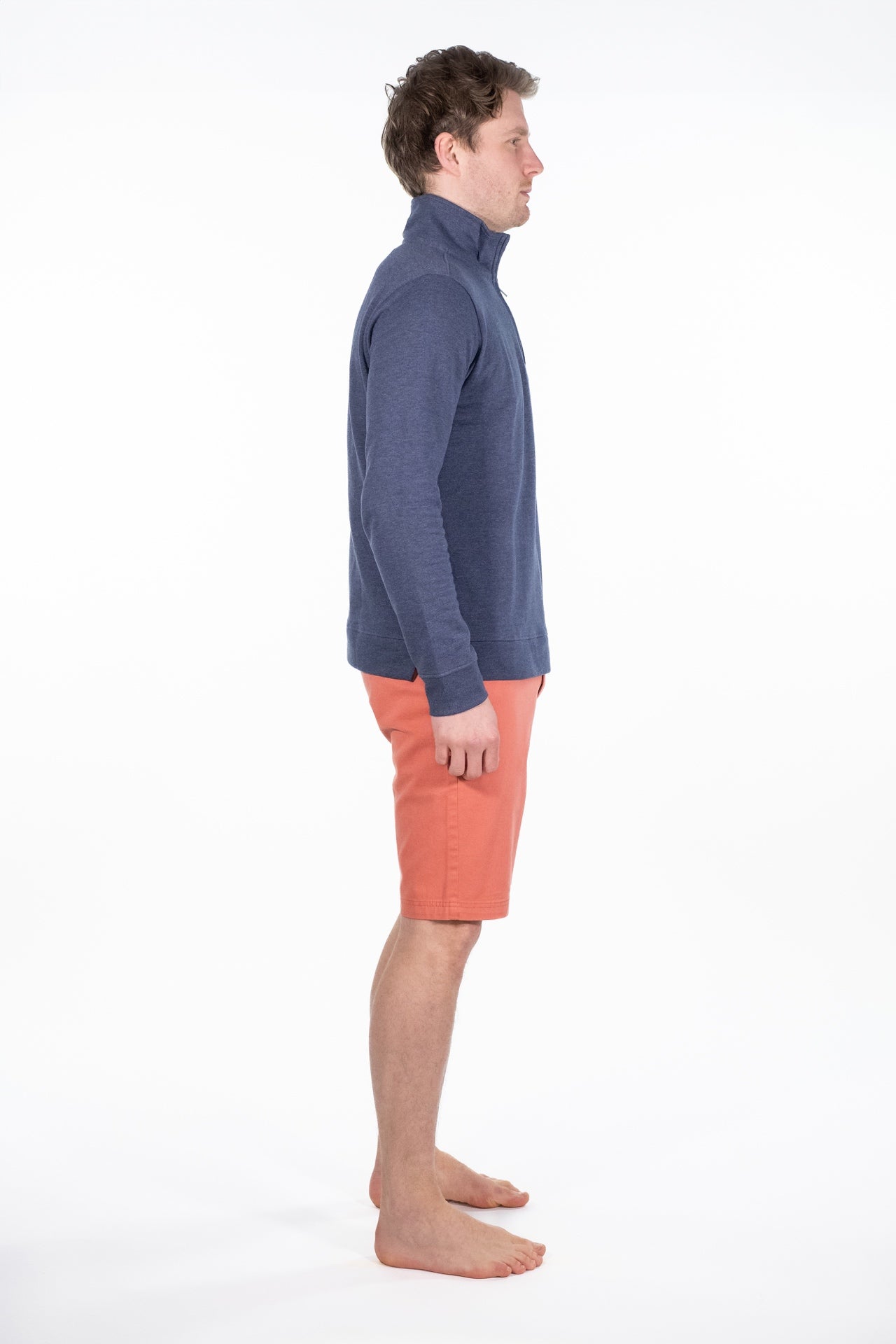 Lenny Navy 1/4 Zip Jumper - Rupert and Buckley - Jumper