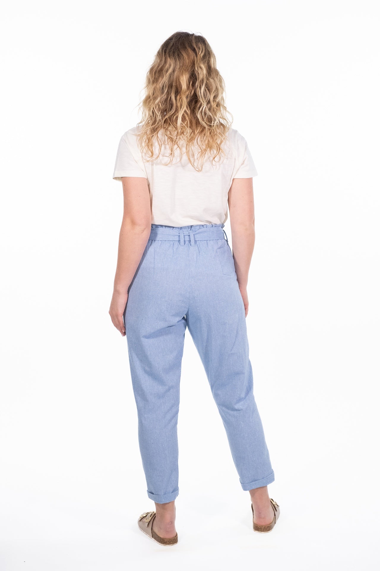 Layla Chambray Trouser - Rupert and Buckley - Trousers