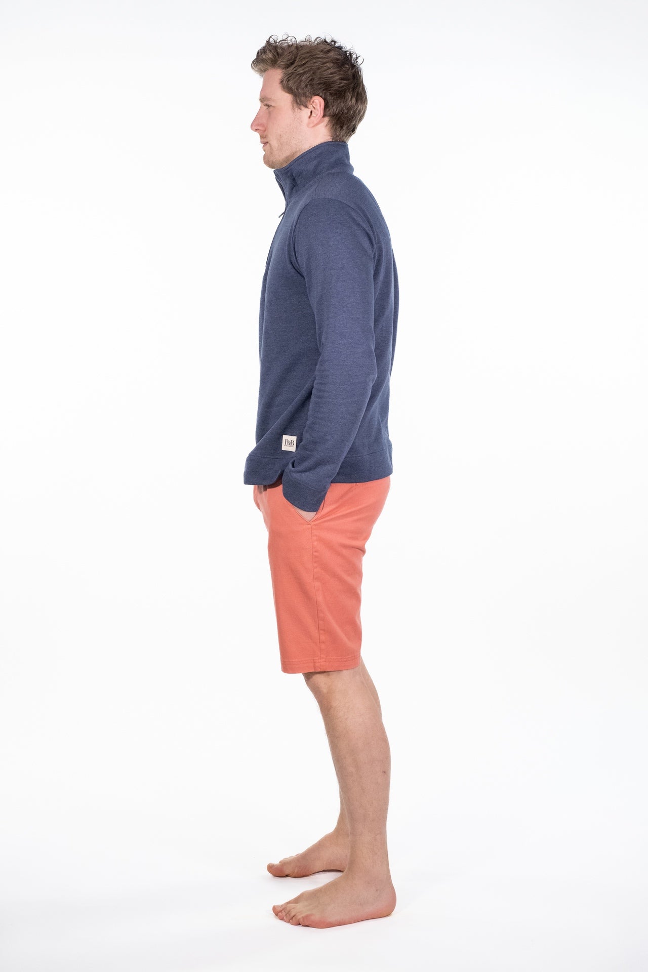 Lenny Navy 1/4 Zip Jumper - Rupert and Buckley - Jumper