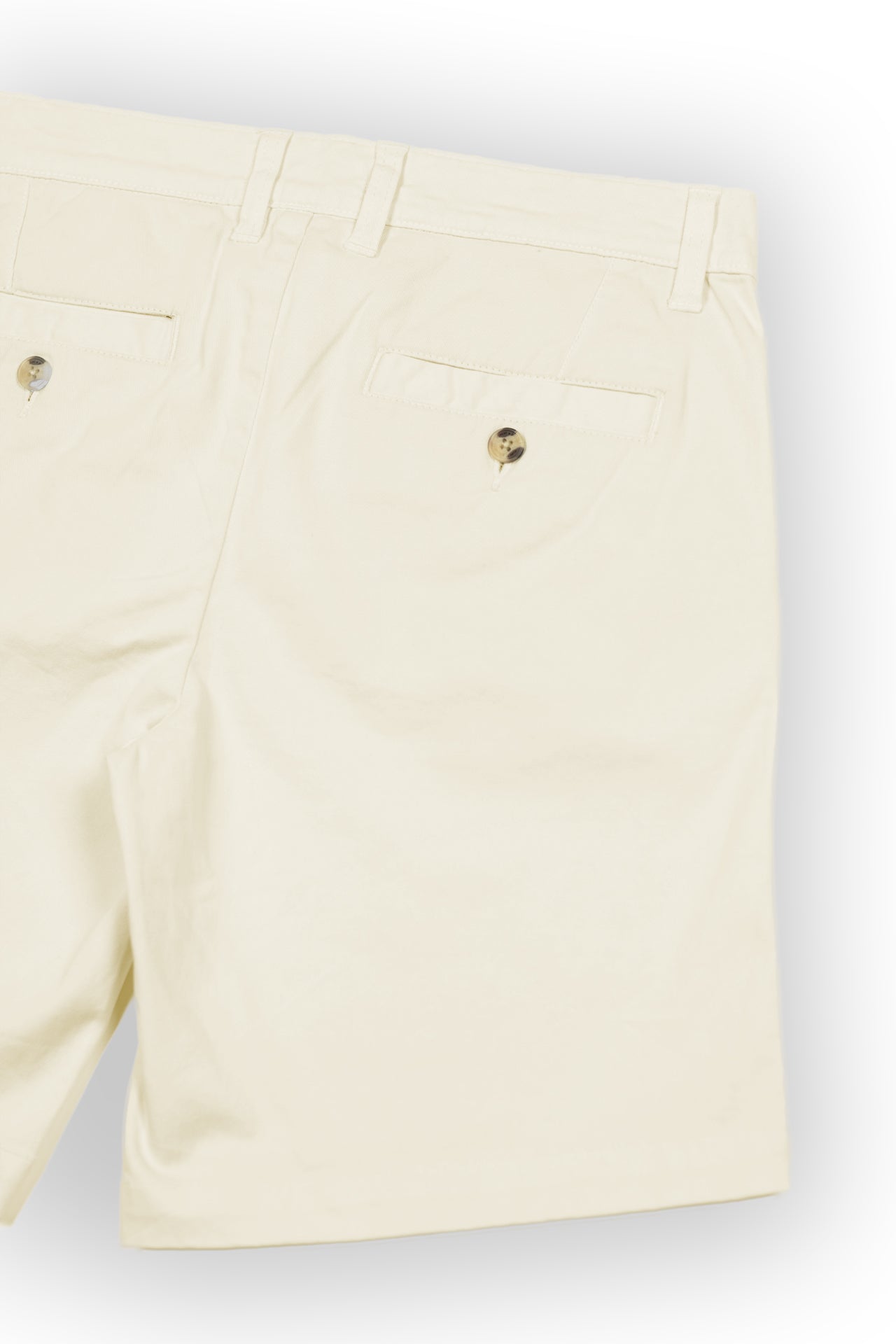 Abigail Off White Chino Shorts - Rupert and Buckley - Shorts