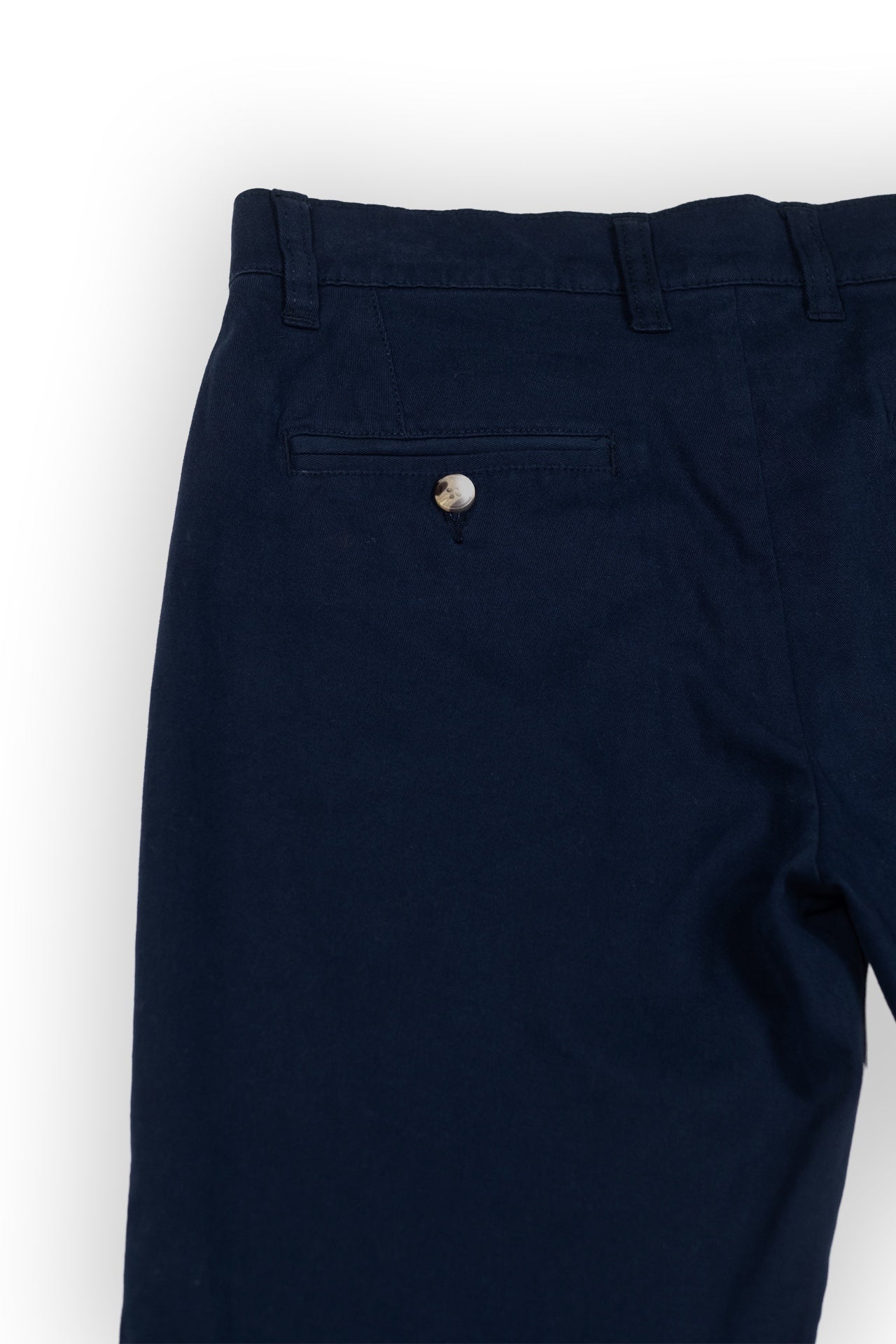 Kim Navy Cropped Chino Pant - Rupert and Buckley - Trousers
