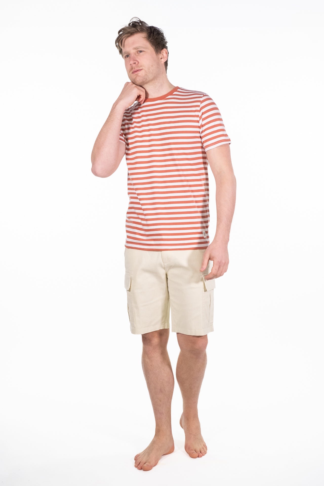 Albie Red Striped T-Shirt - Rupert and Buckley - T-Shirt