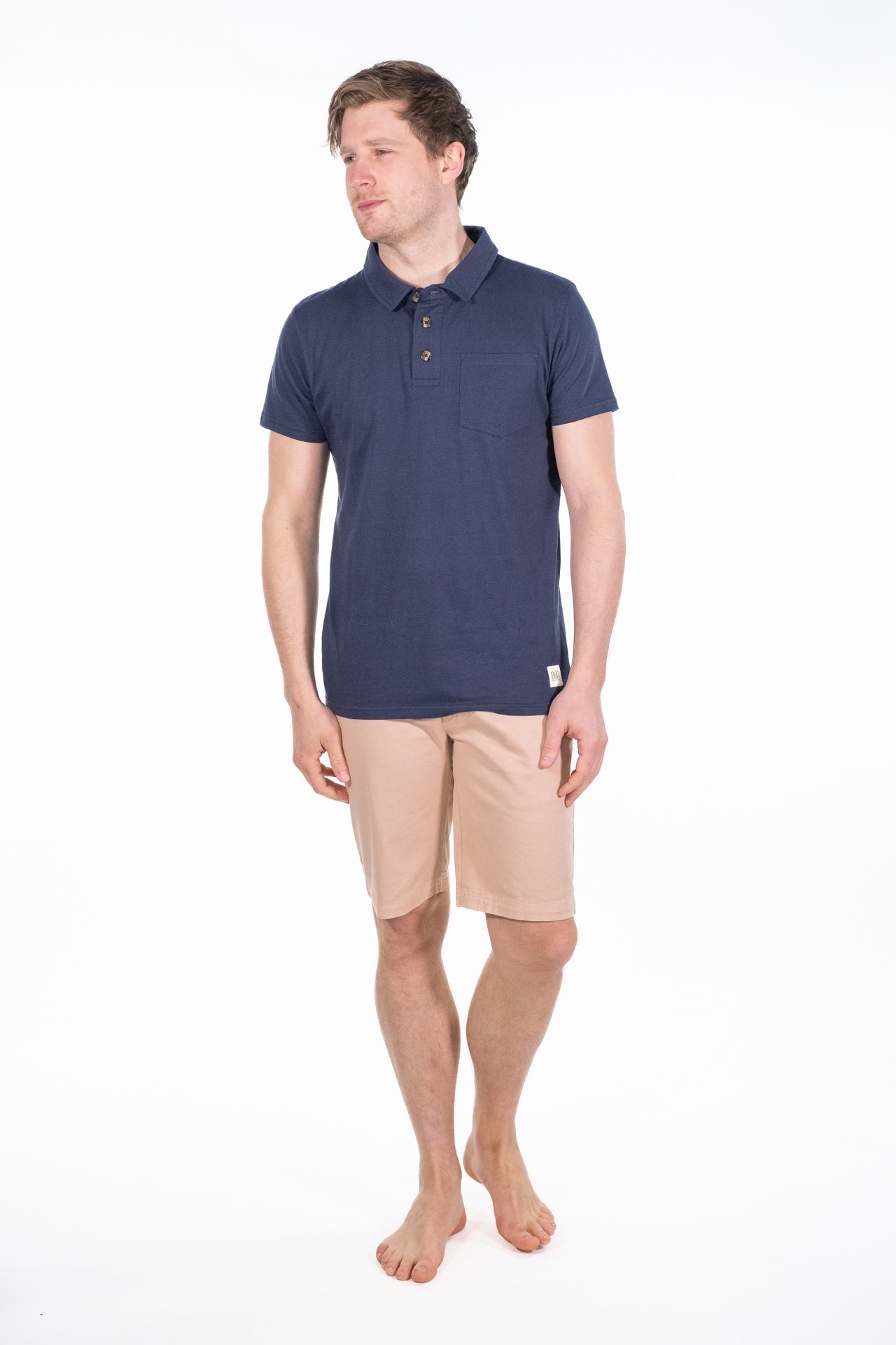 Theo Navy Jersey Polo - Rupert and Buckley - Polo Shirt