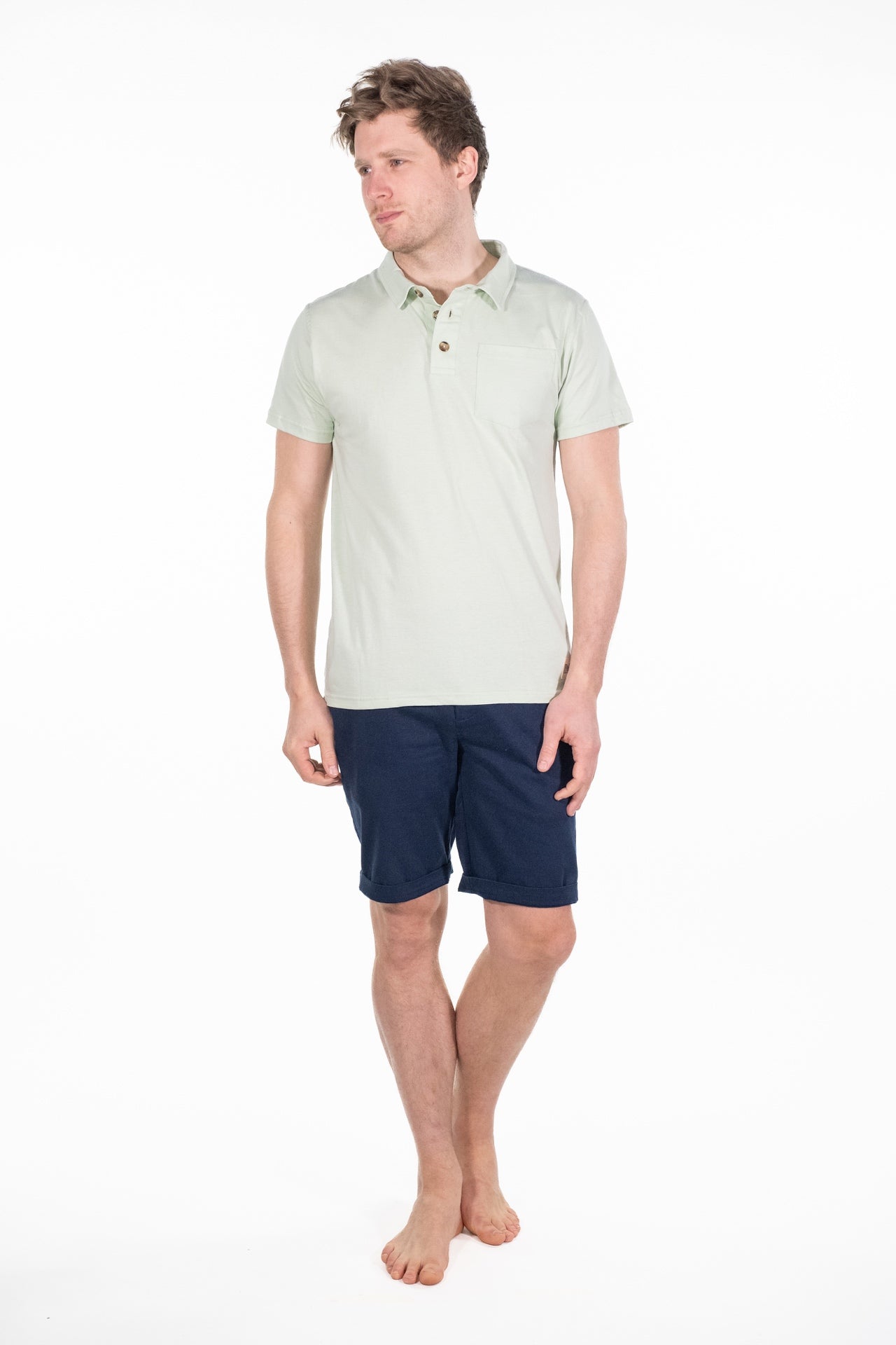 Theo Green Jersey Polo - Rupert and Buckley - Polo Shirt